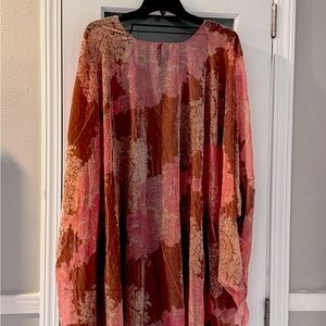 Torid Ruana Crushed Velvet Burnout